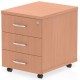 Rayleigh Lockable Mobile Pedestal - 2 or 3 Drawer